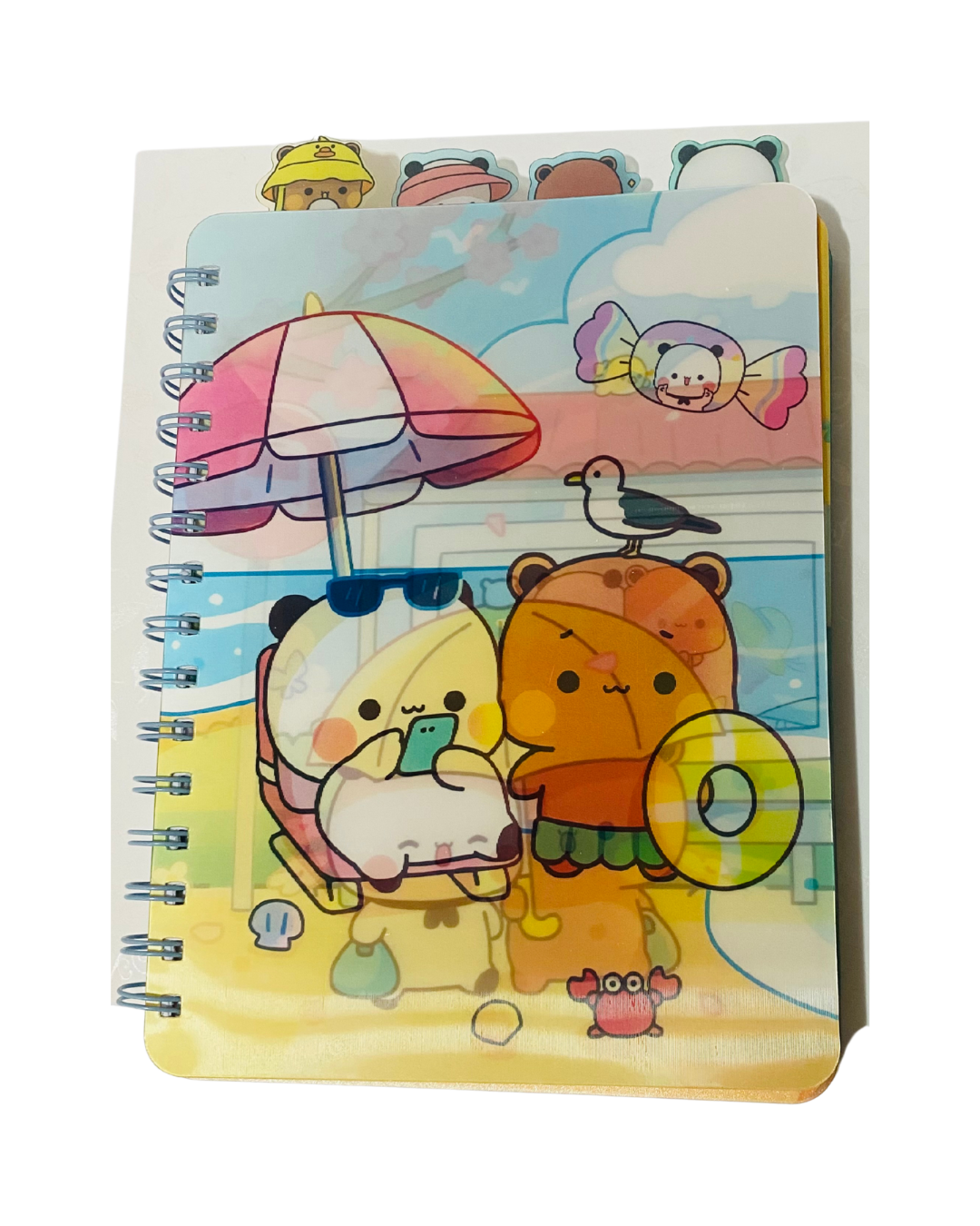 Libreta Bubu y Dudu Holográfico con separadores