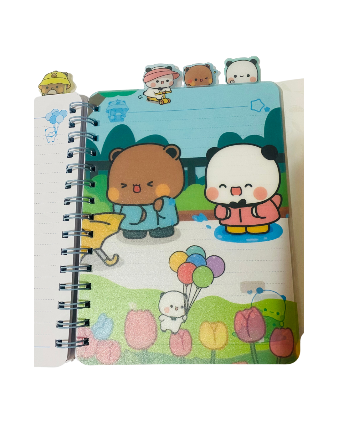 Libreta Bubu y Dudu Holográfico con separadores