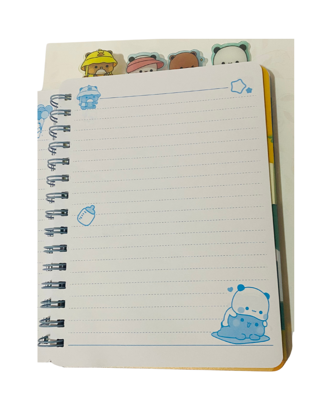 Libreta Bubu y Dudu Holográfico con separadores