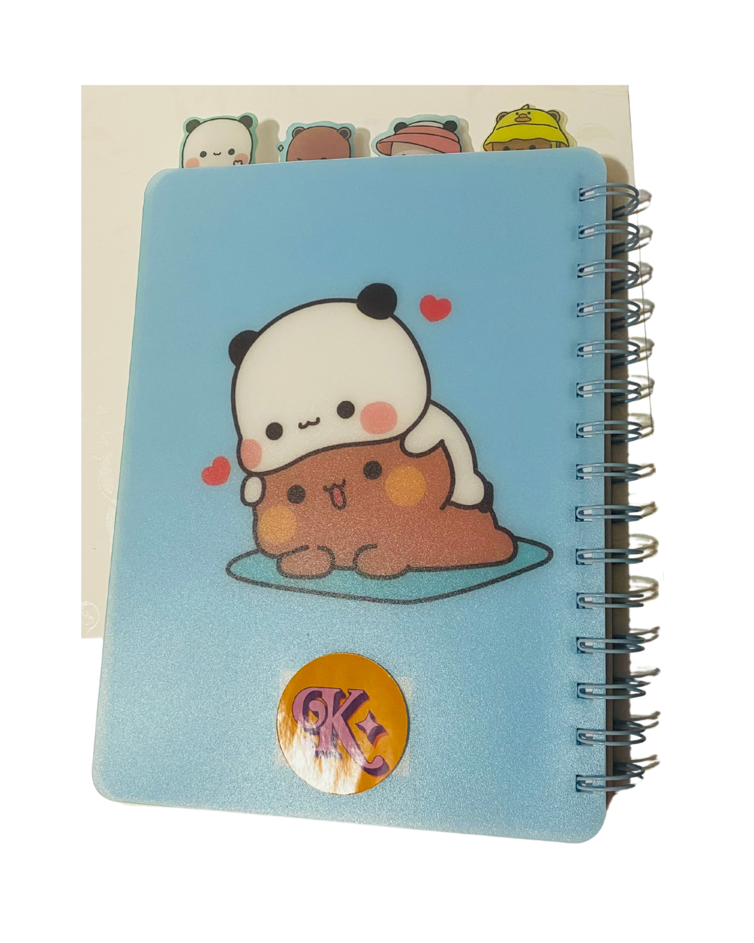 Libreta Bubu y Dudu Holográfico con separadores