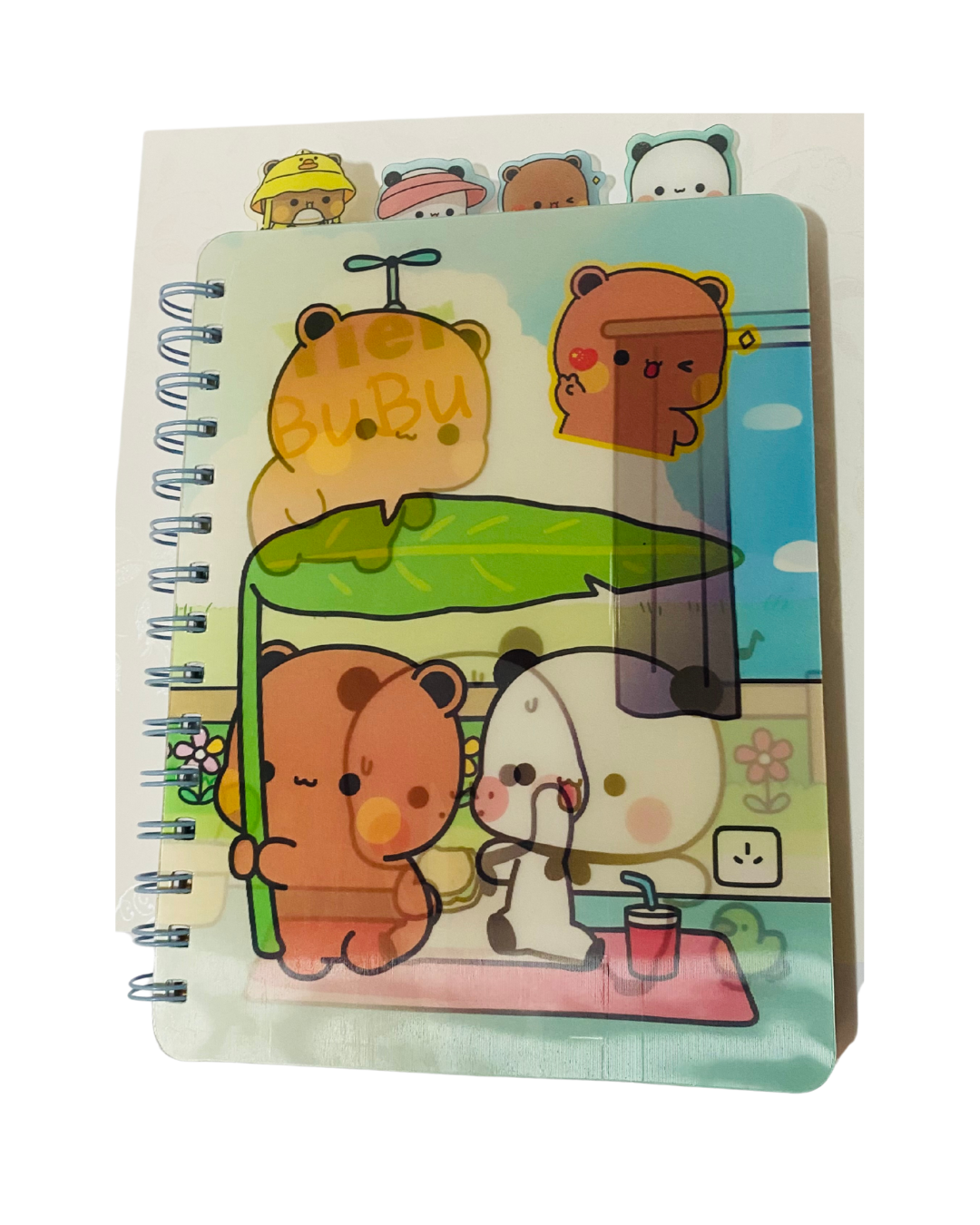 Libreta Bubu y Dudu Holográfico con separadores