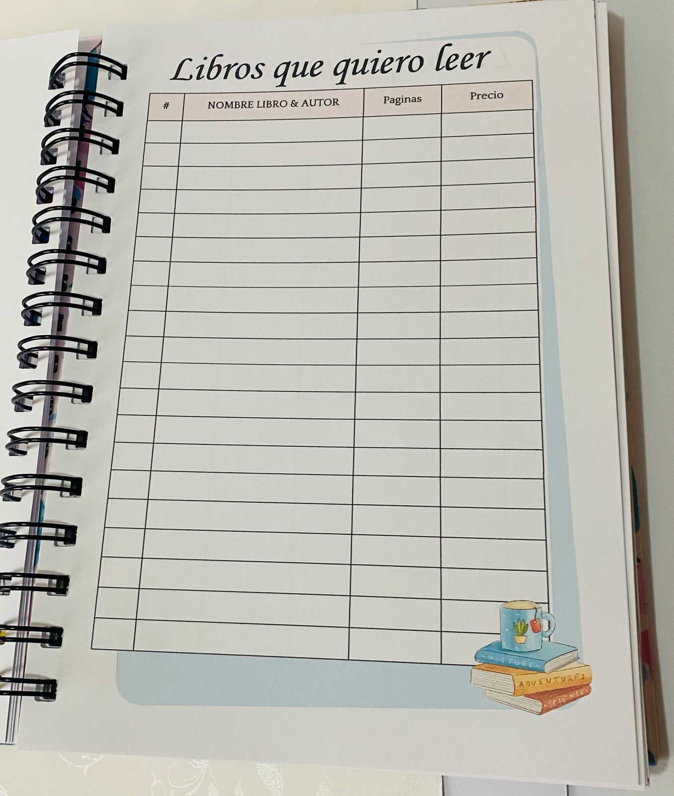 Diario De Lectura - Journal Book