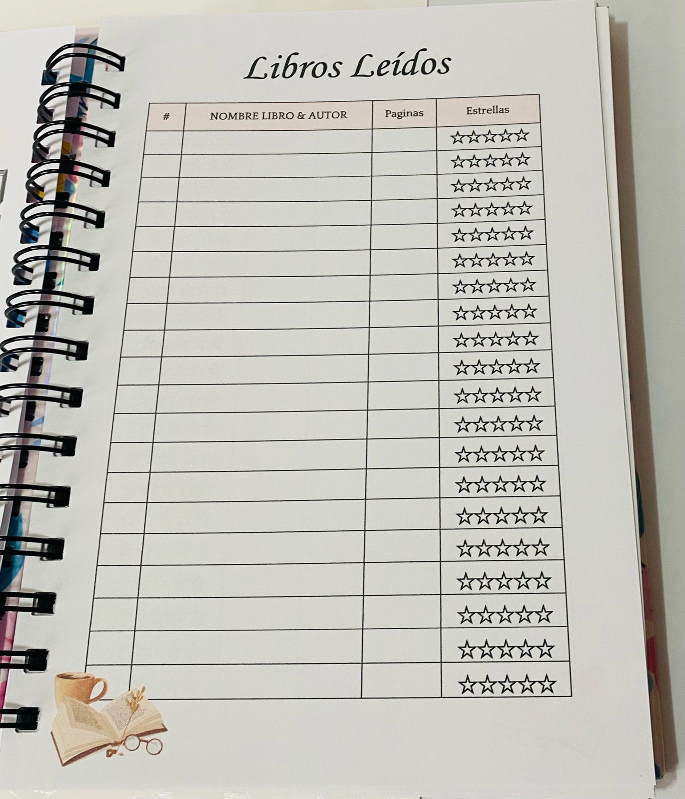 Diario De Lectura - Journal Book
