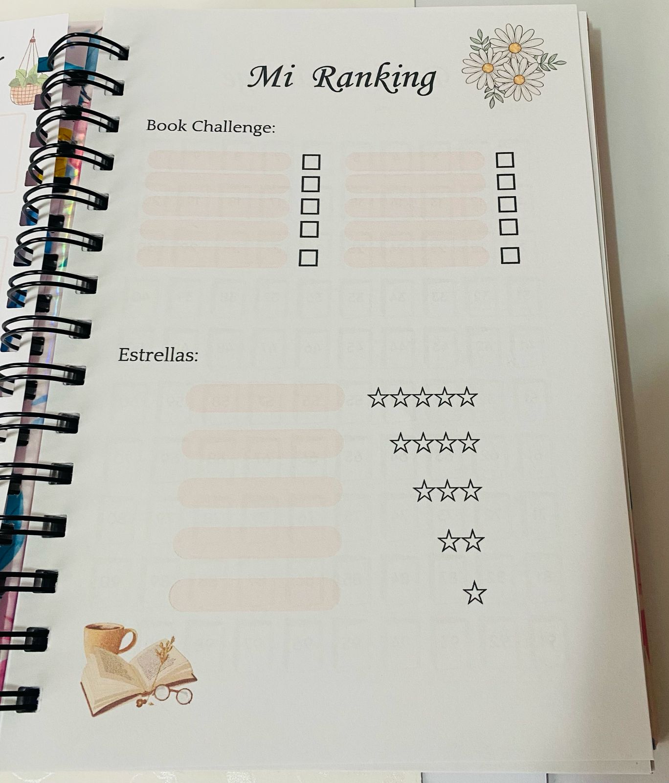 Diario De Lectura - Journal Book