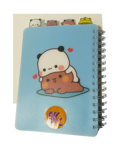 Libreta Bubu y Dudu Holográfico con separadores