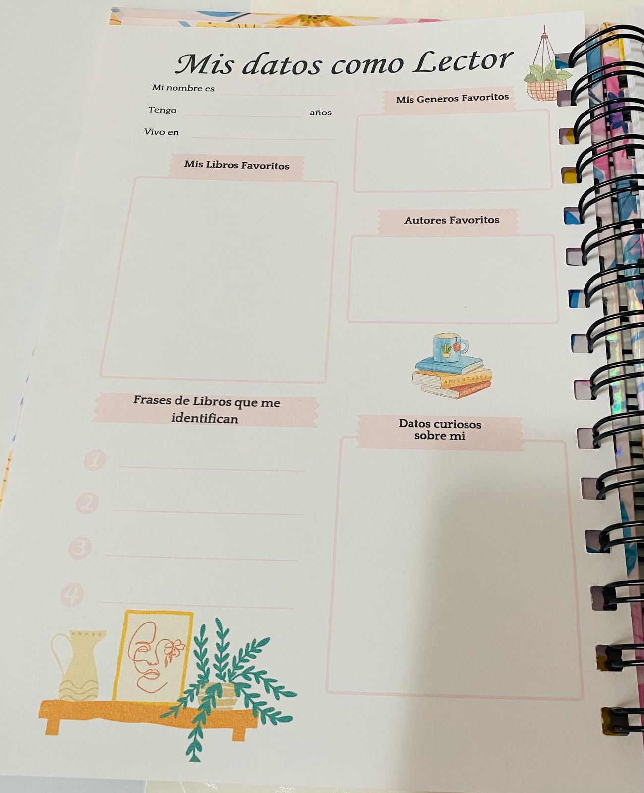 Diario De Lectura - Journal Book