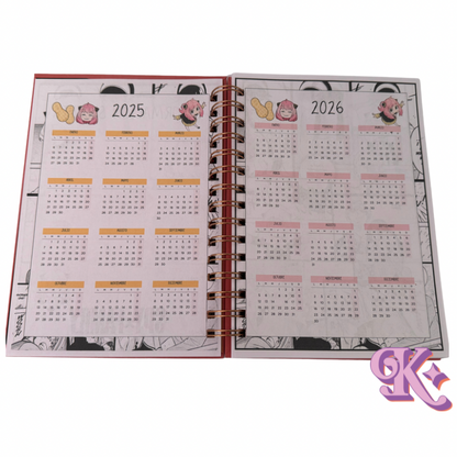 Planner Mensual Spy Family
